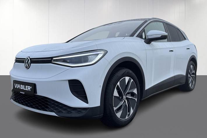 Hvid VW ID.4 fra 2025 set udefra