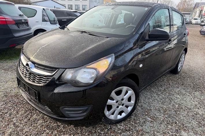 Sort Opel Karl fra 2016 set udefra