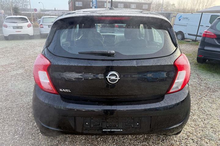 Sort Opel Karl fra 2016