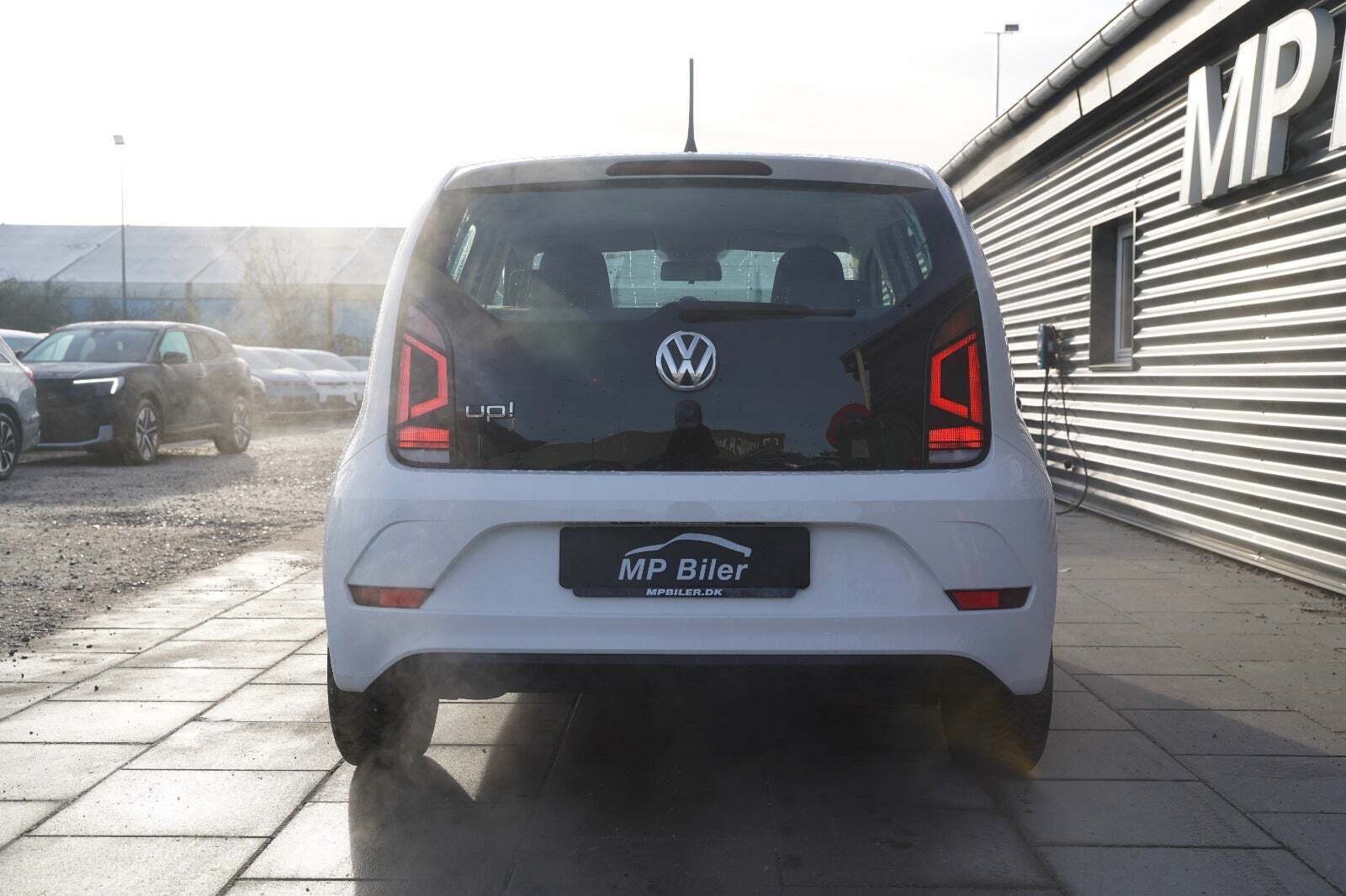 Hvid VW UP! fra 2018