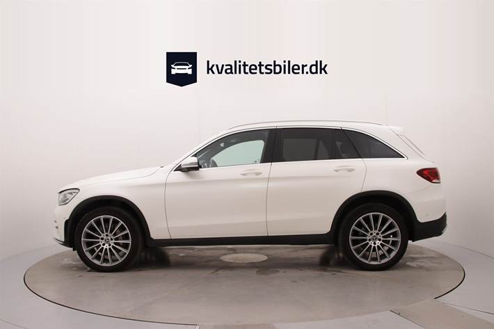Hvid Mercedes GLC300 de fra 2021