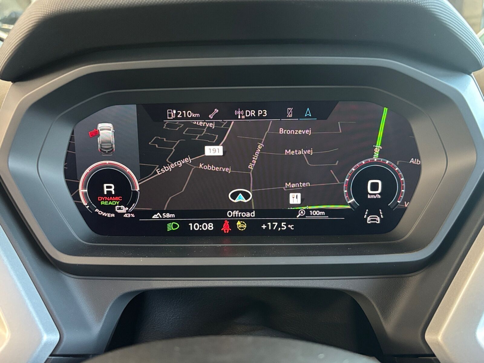 Grå Audi Q4 e-tron fra 2023