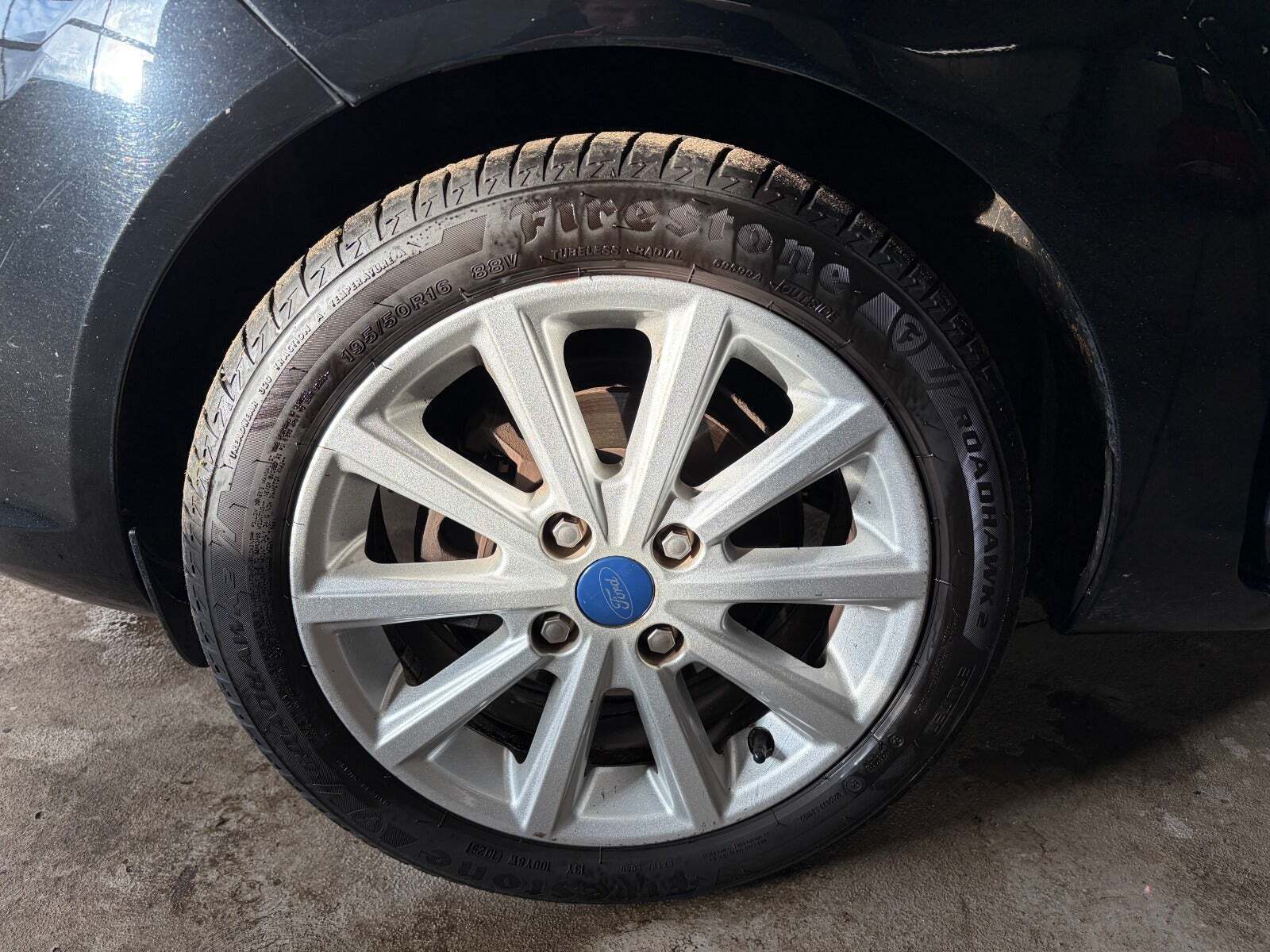 Sort Ford Fiesta fra 2016