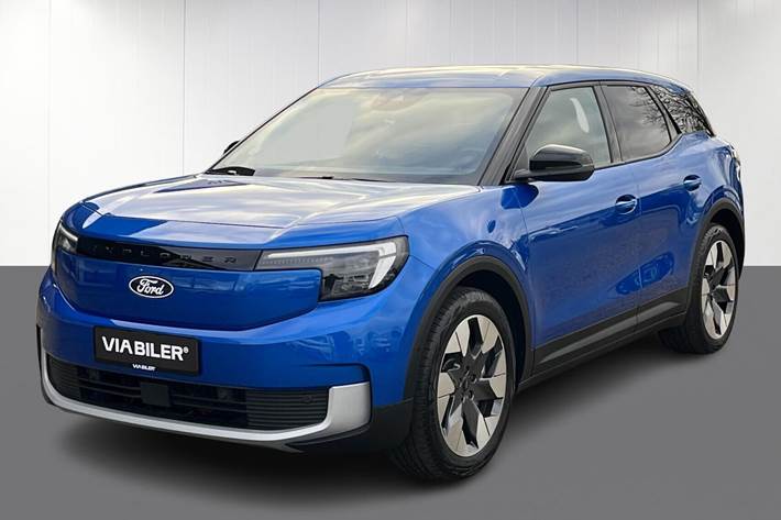 Blå Ford Explorer fra 2025
