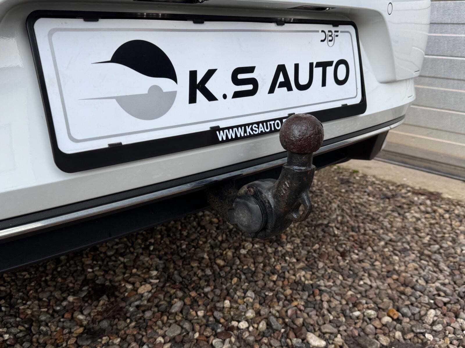 Hvid VW Golf VII fra 2018