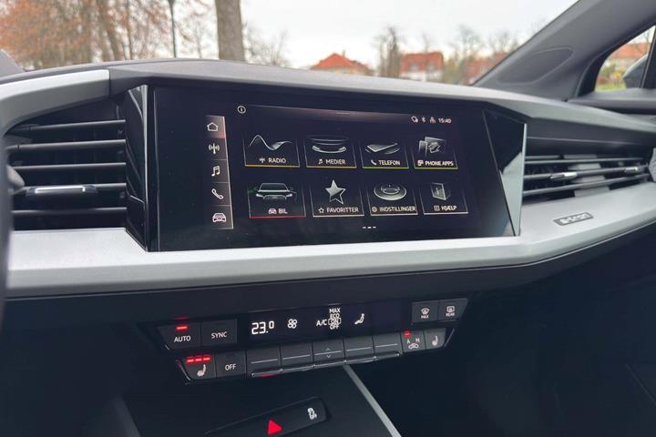 Sort Audi Q4 e-tron fra 2022