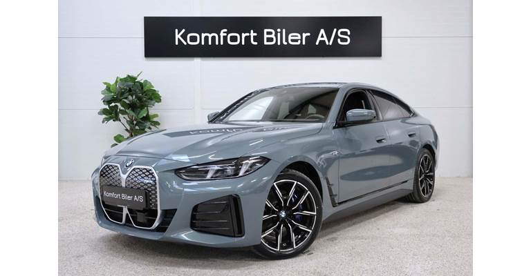 BMW i4 xDrive40 M Sport (Årgang 07/2025 og frem)