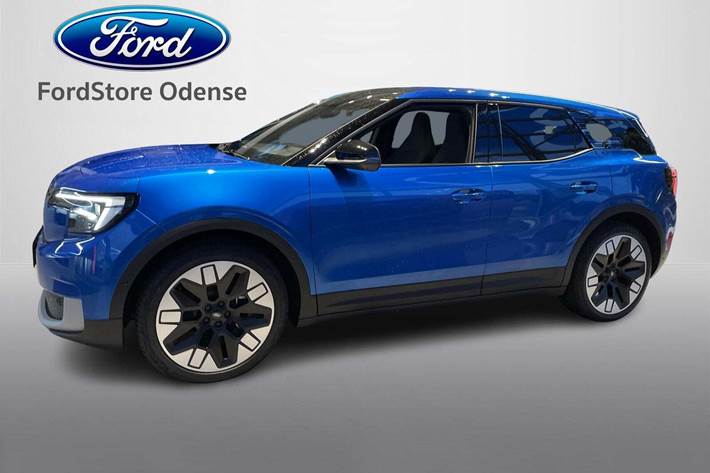 Blå Ford Explorer fra 2025