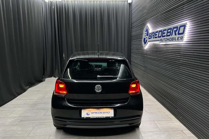 Sort VW Polo fra 2013