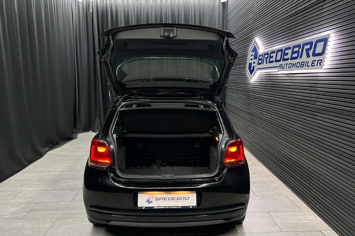 Sort VW Polo fra 2013