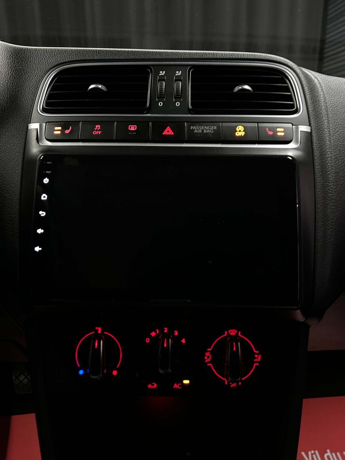 Sort VW Polo fra 2013