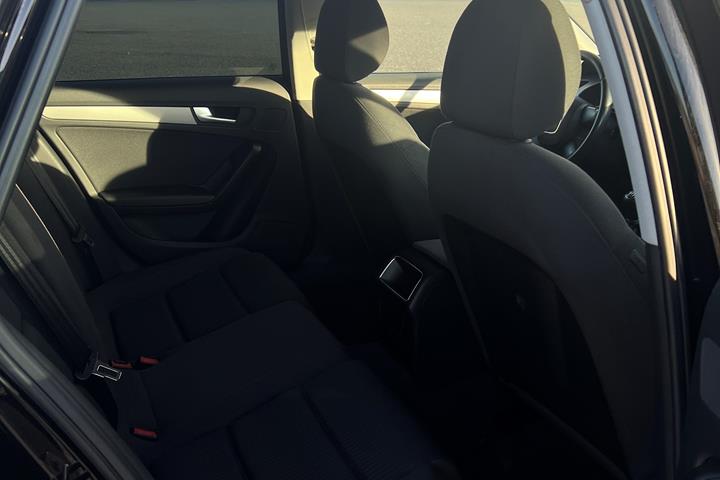 Sort Audi A4 fra 2009