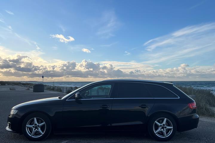 Sort Audi A4 fra 2009
