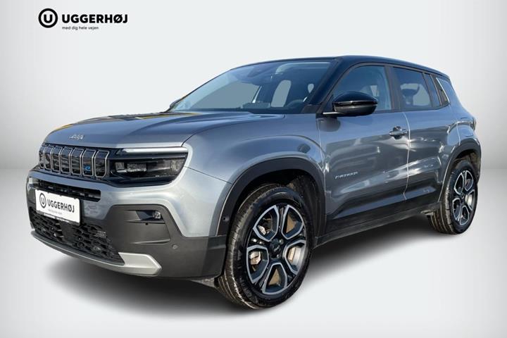 Grå Jeep Avenger fra 2025 set udefra