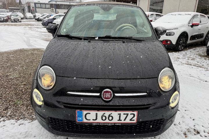 Sort Fiat 500C fra 2015