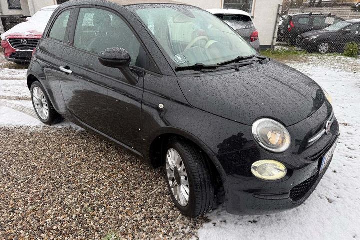 Sort Fiat 500C fra 2015