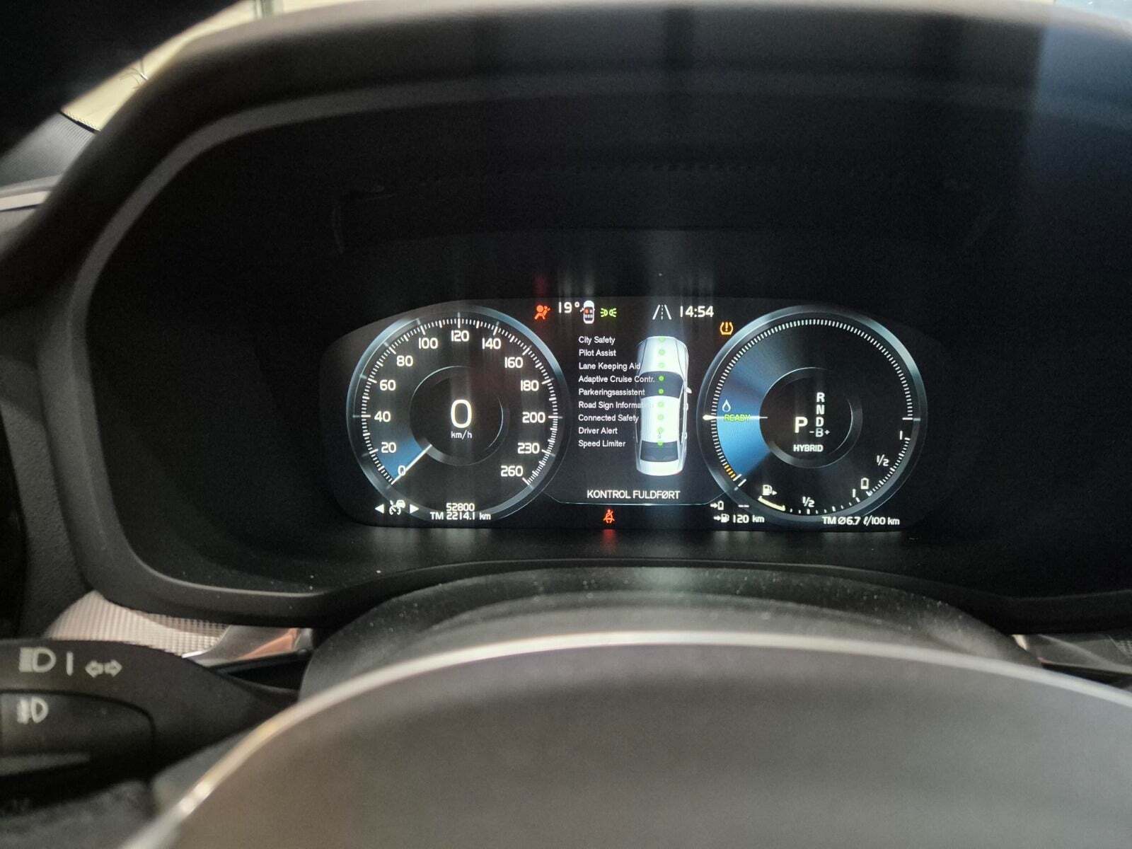 Sort Volvo S60 fra 2022