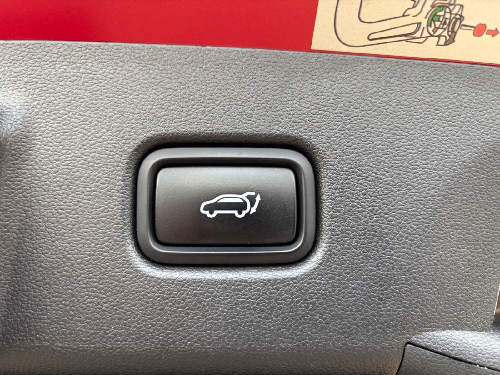 Rød Hyundai Tucson fra 2021