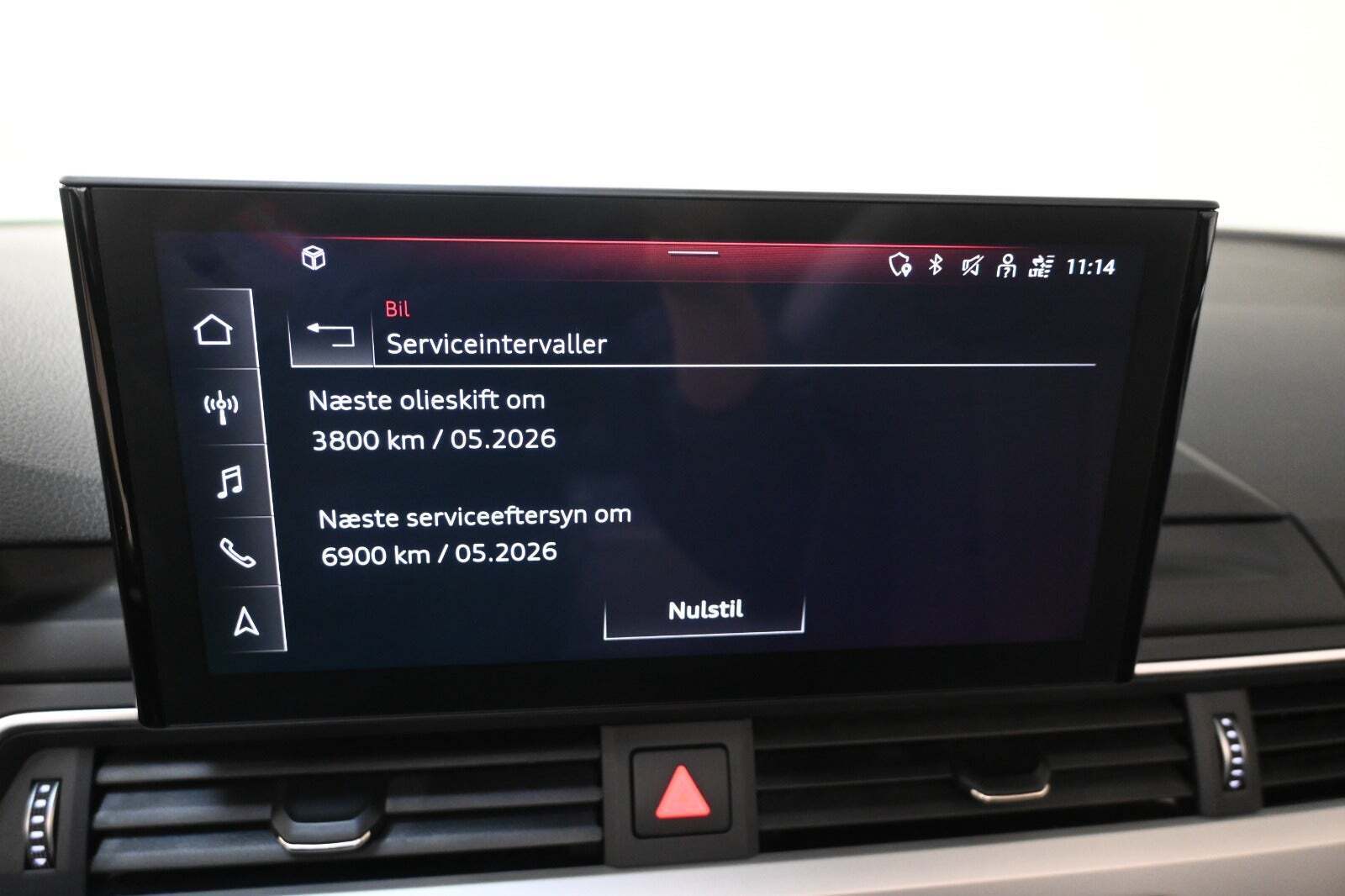 Grå Audi A5 fra 2021