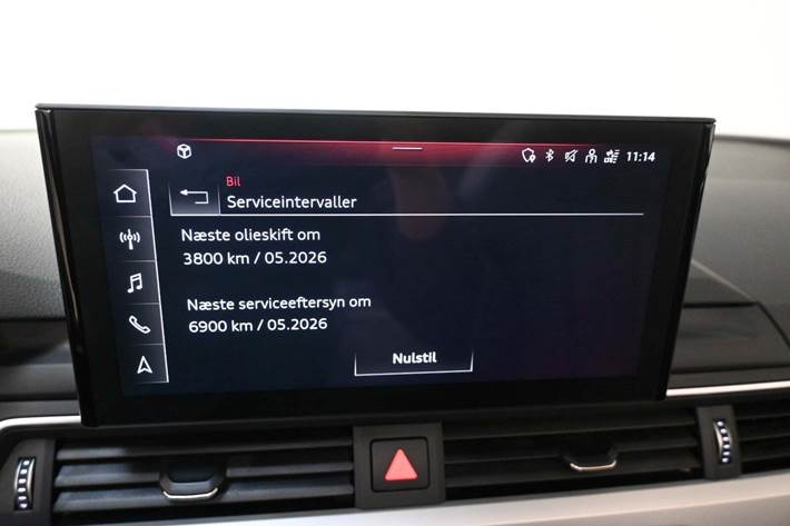 Grå Audi A5 fra 2021