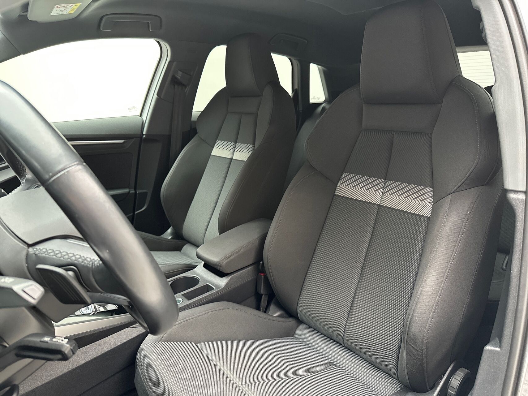 Hvid Audi A3 fra 2021