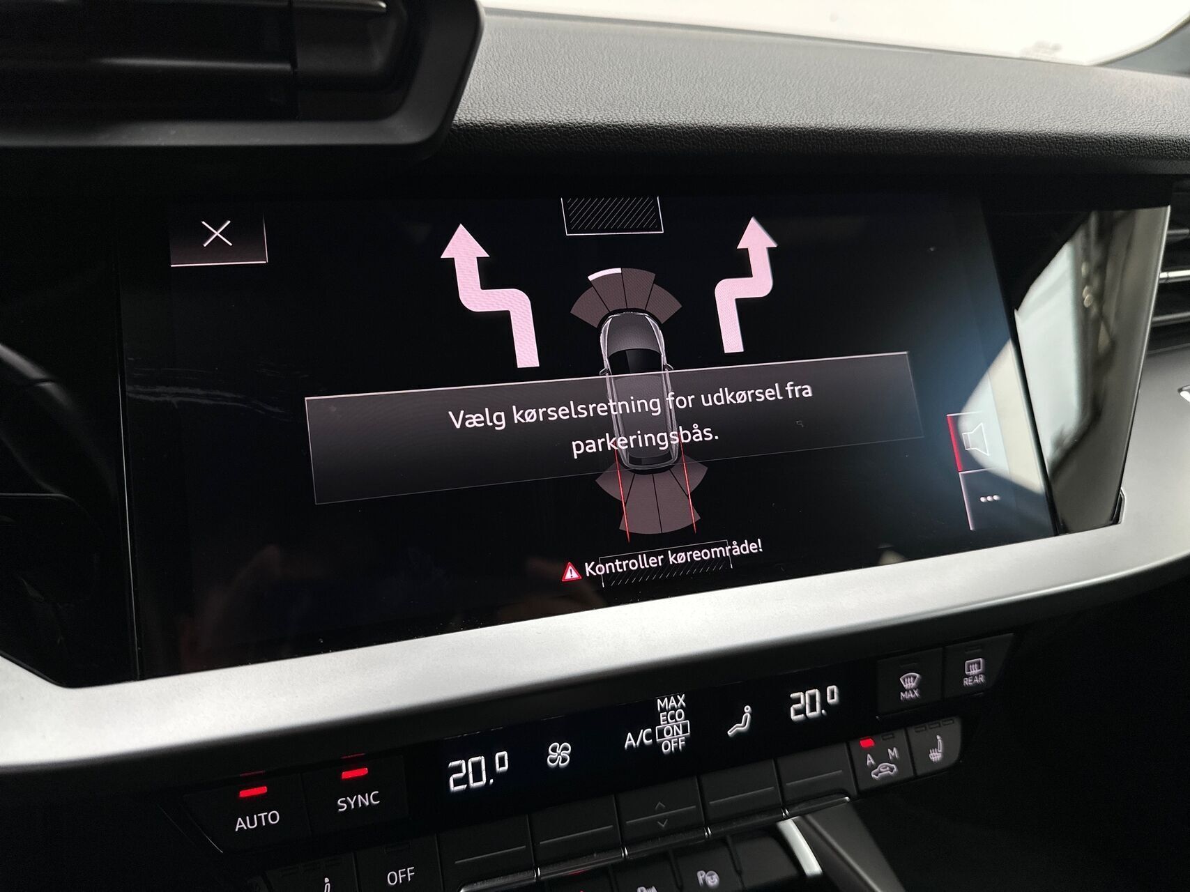 Hvid Audi A3 fra 2021