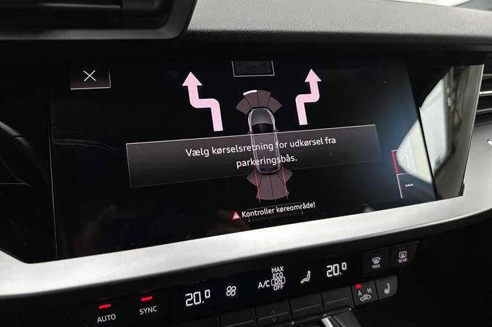 Hvid Audi A3 fra 2021