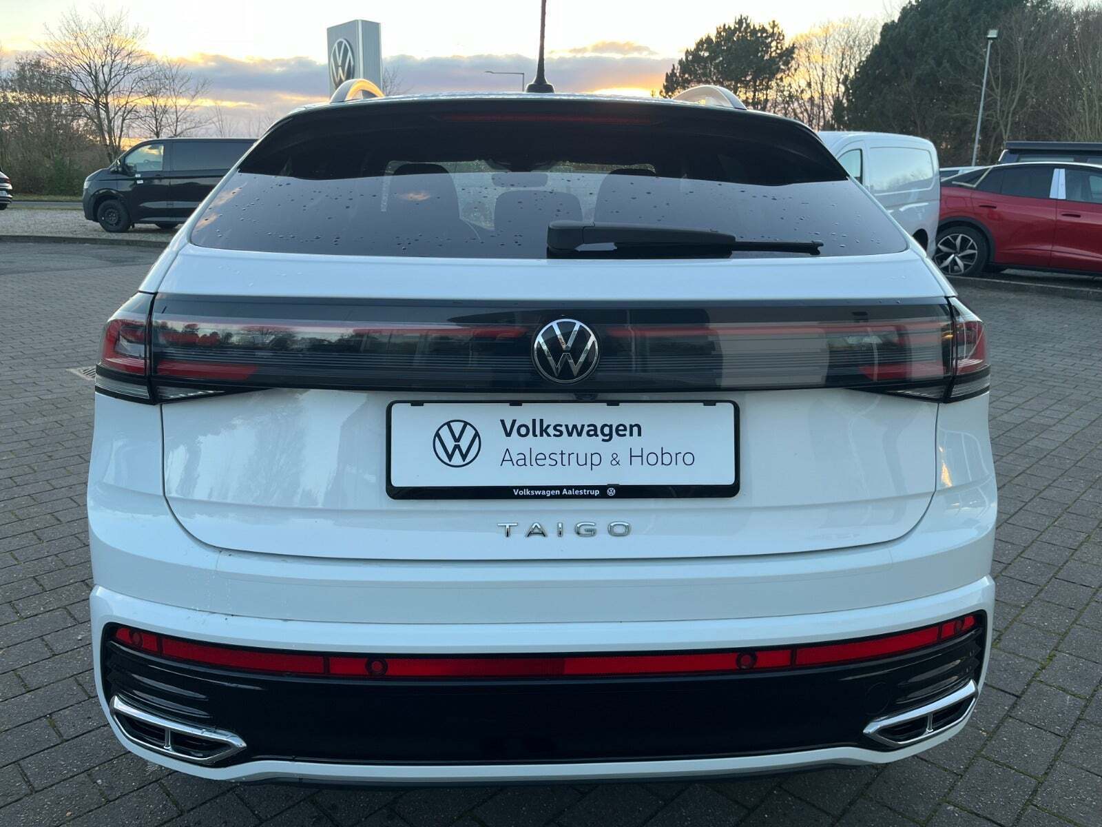 Hvid VW Taigo fra 2022