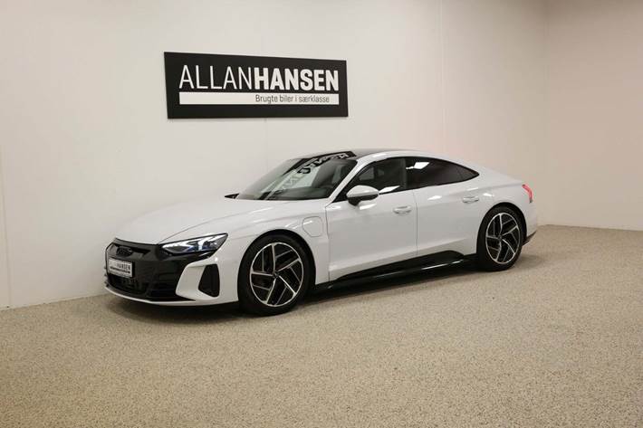 Hvid Audi e-tron GT fra 2022