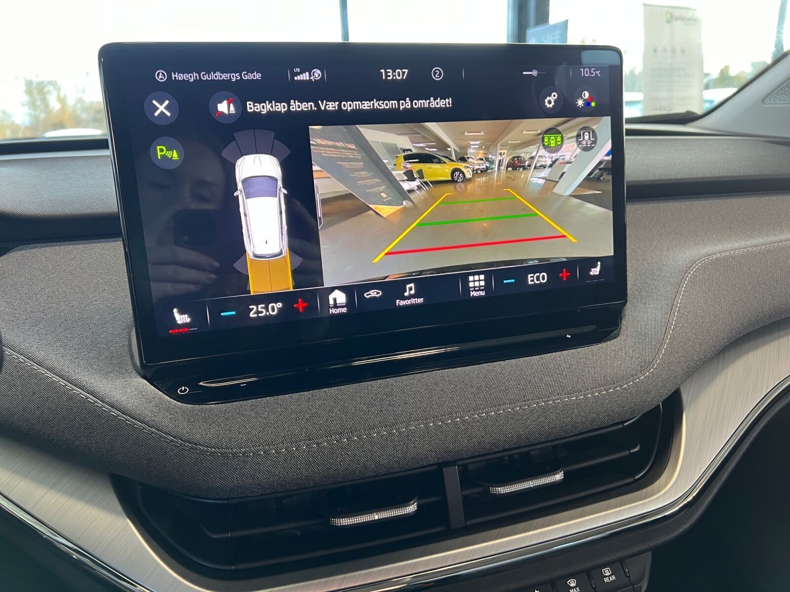 Sort Skoda Enyaq fra 2022