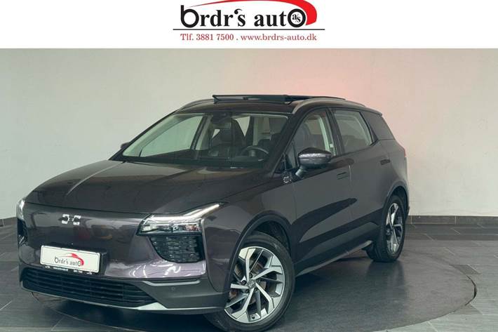 Grå Aiways U5 fra 2022 set udefra