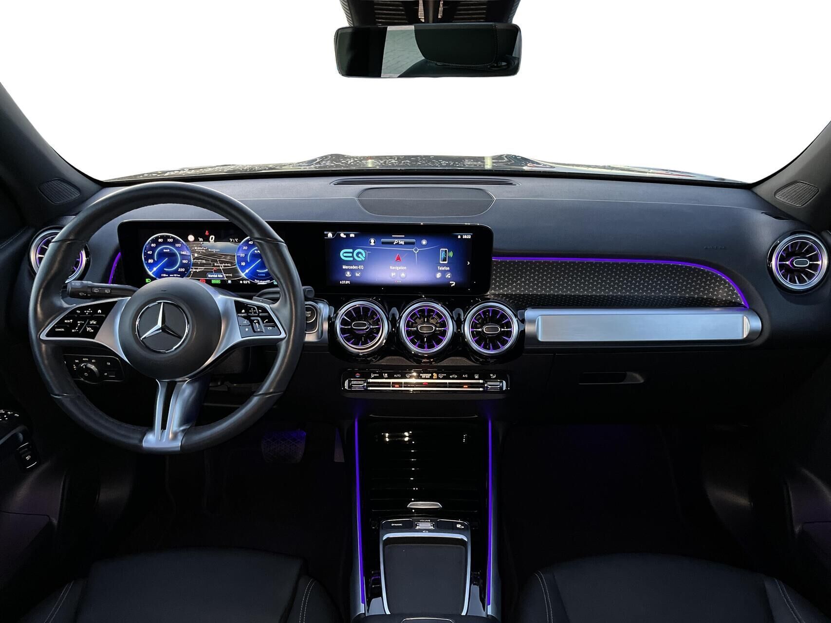 Sort Mercedes EQB300 fra 2024