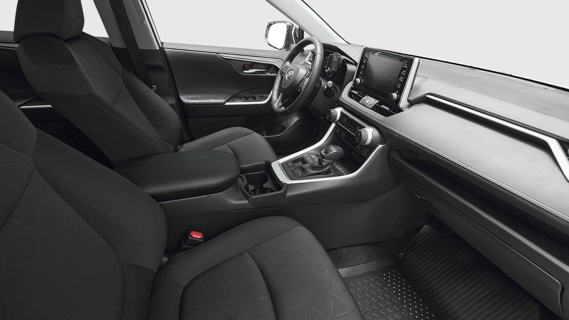 Hvid Toyota RAV4 fra 2019