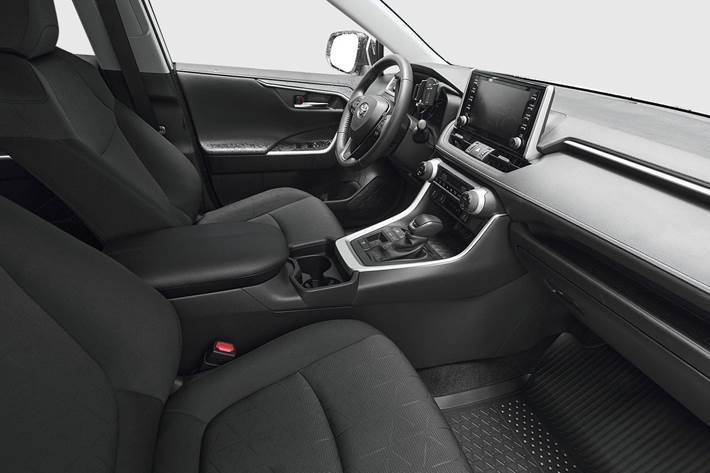 Hvid Toyota RAV4 fra 2019