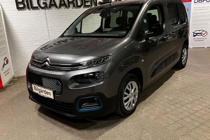 Sort Citroën ë-Berlingo fra 2022 set udefra