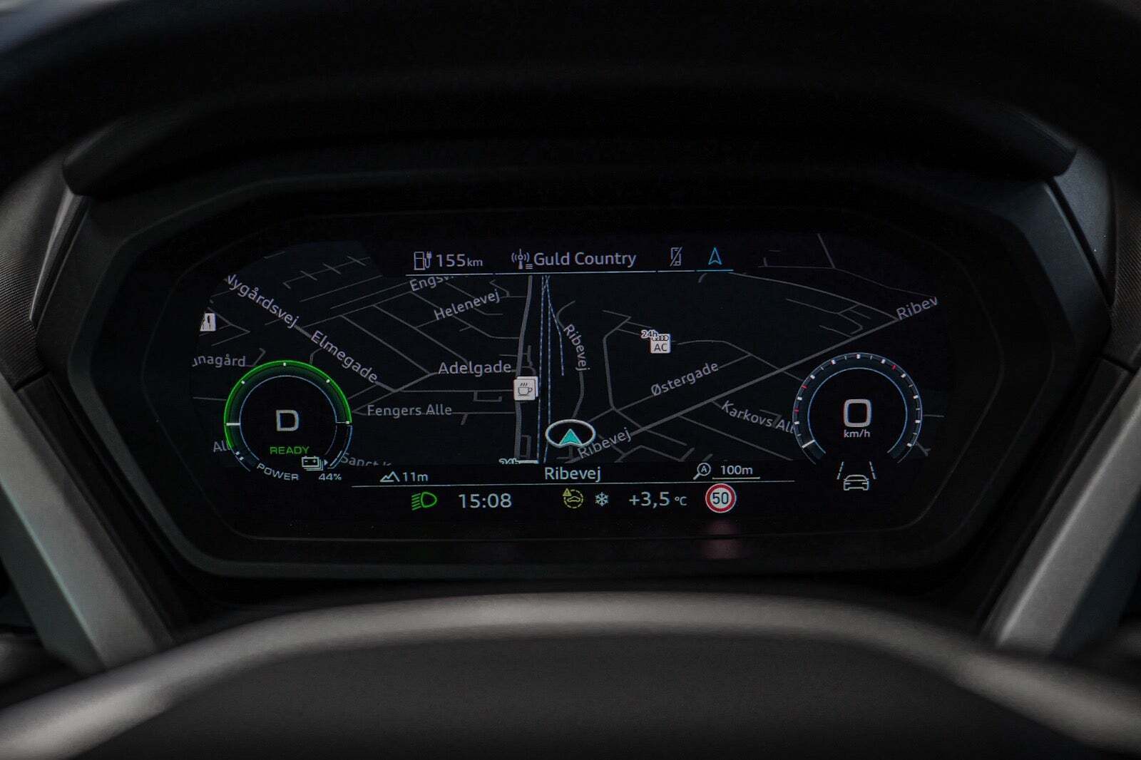 Sort Audi Q4 e-tron fra 2022