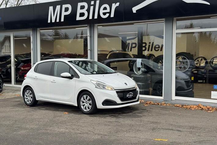 Hvid Peugeot 208 fra 2019