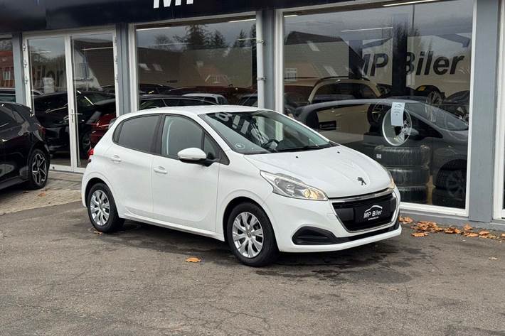 Hvid Peugeot 208 fra 2019