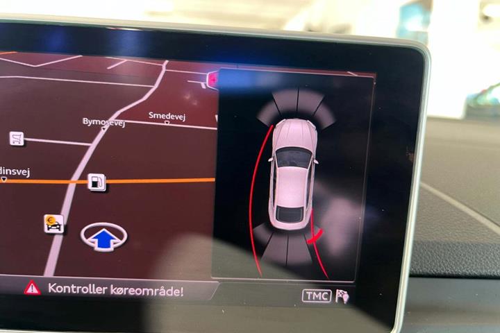 Sølv Audi A5 fra 2018