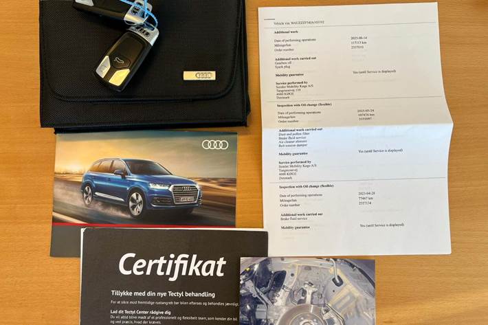 Sølv Audi A5 fra 2018