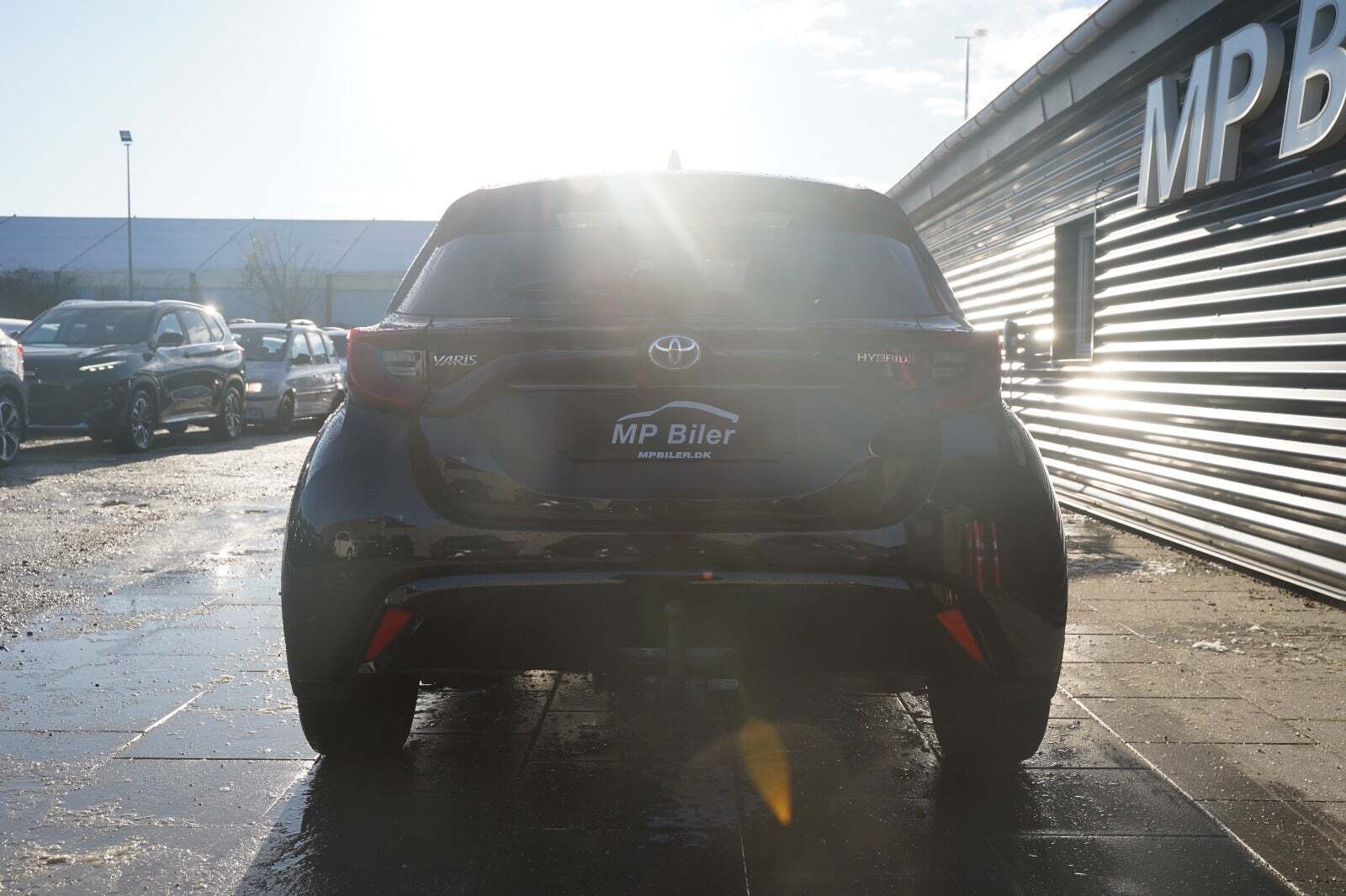Sort Toyota Yaris fra 2020