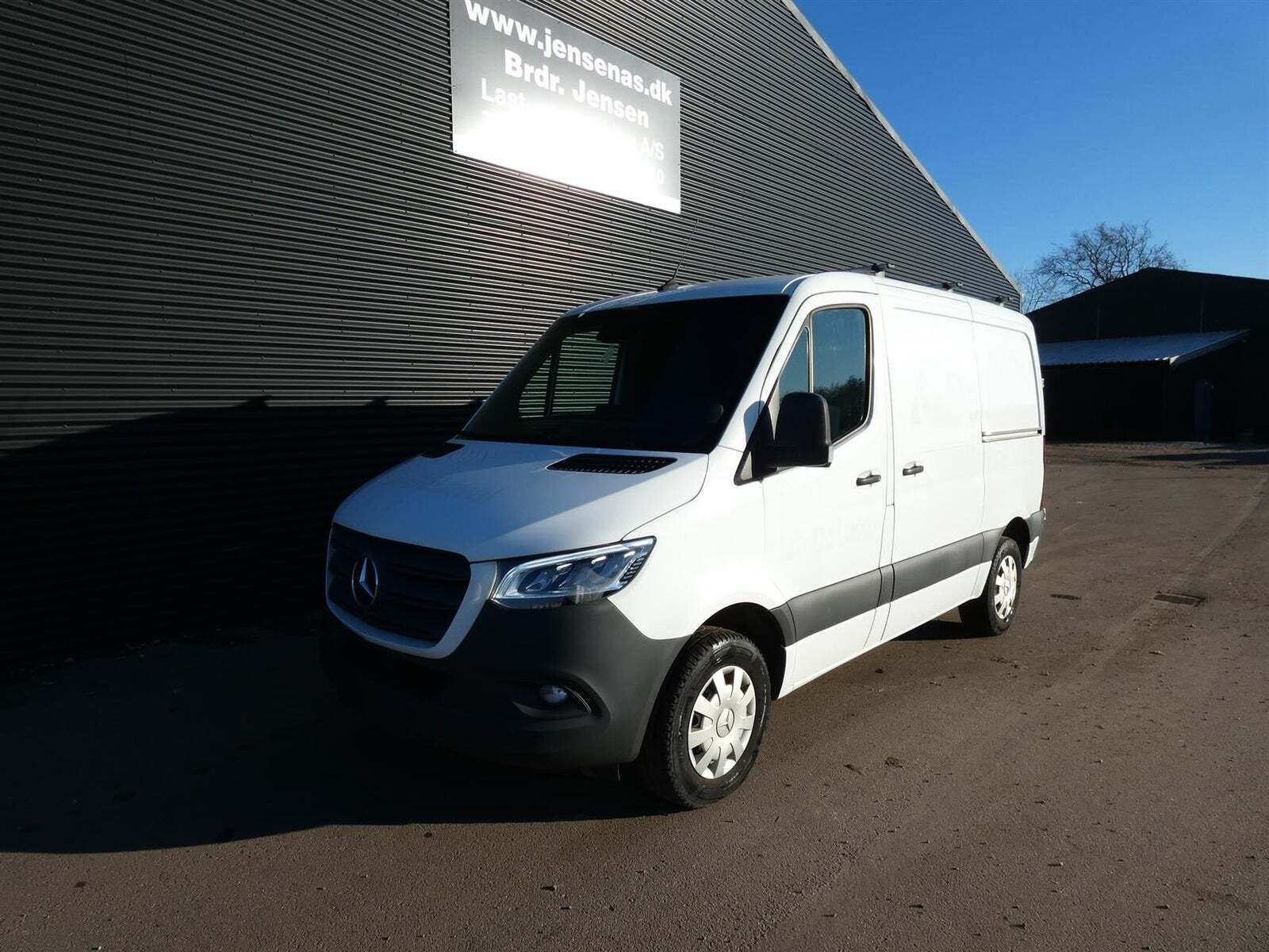 Hvid Mercedes Sprinter 316 fra 2020