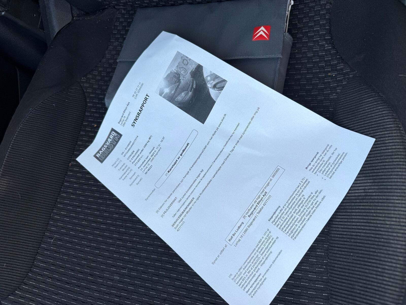 Beige Citroën Grand C4 Picasso fra 2007