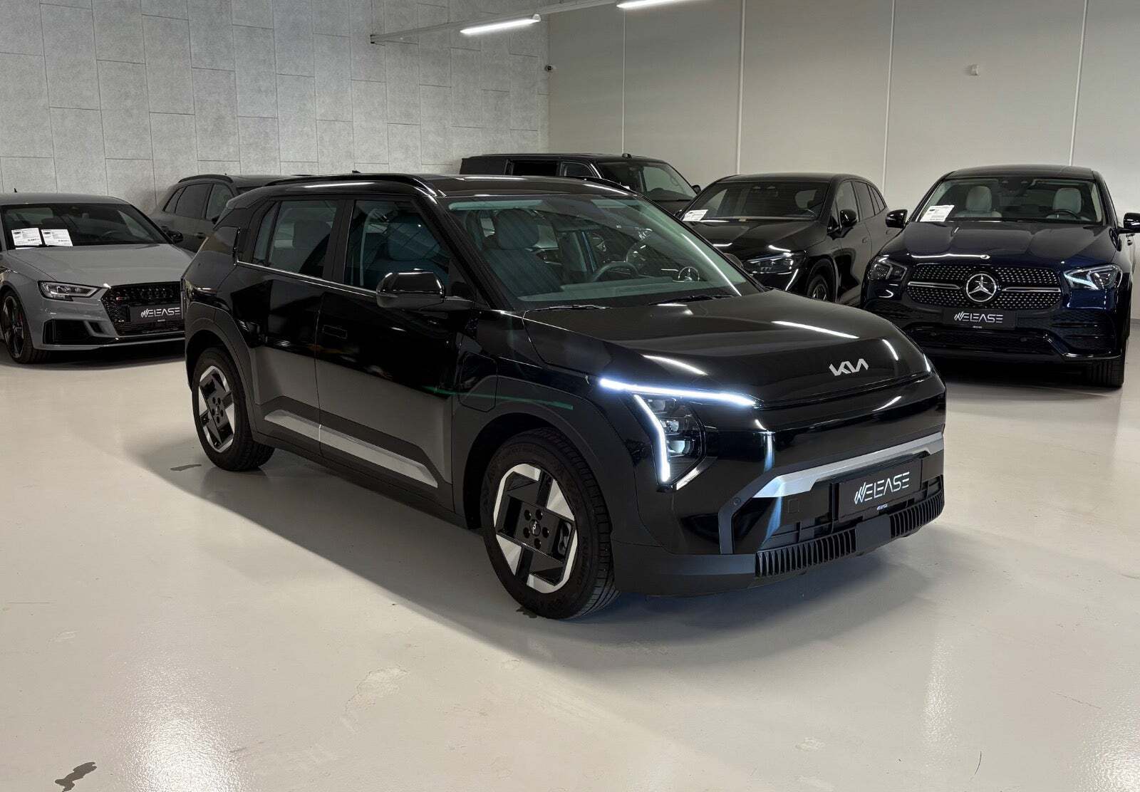 Blå Kia EV3 fra 2025