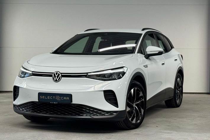 Hvid VW ID.4 fra 2022 set udefra