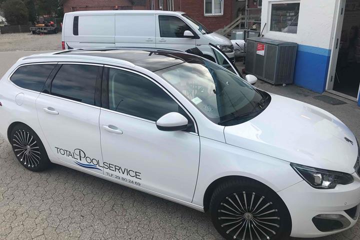 Hvid Peugeot 308 fra 2014