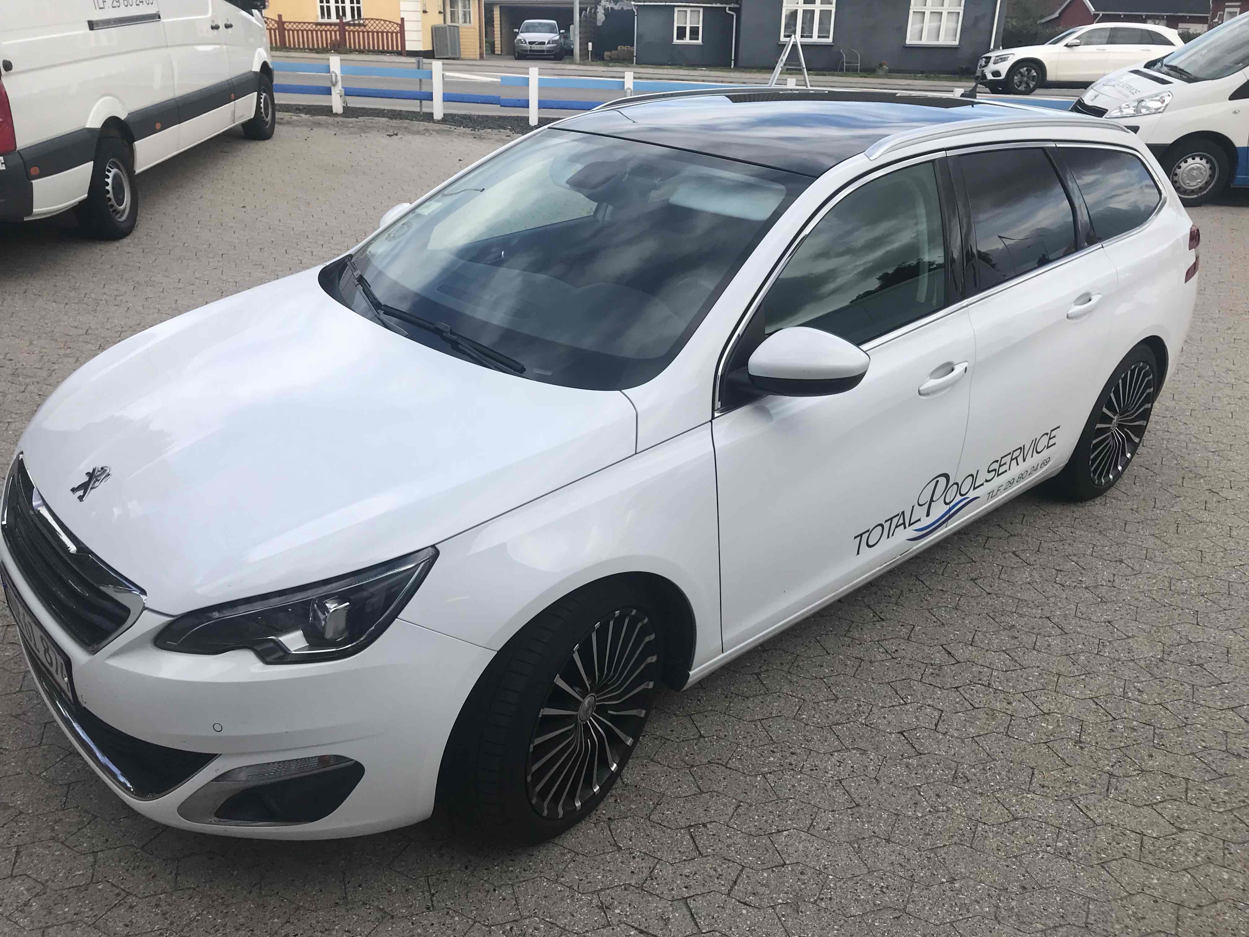 Hvid Peugeot 308 fra 2014