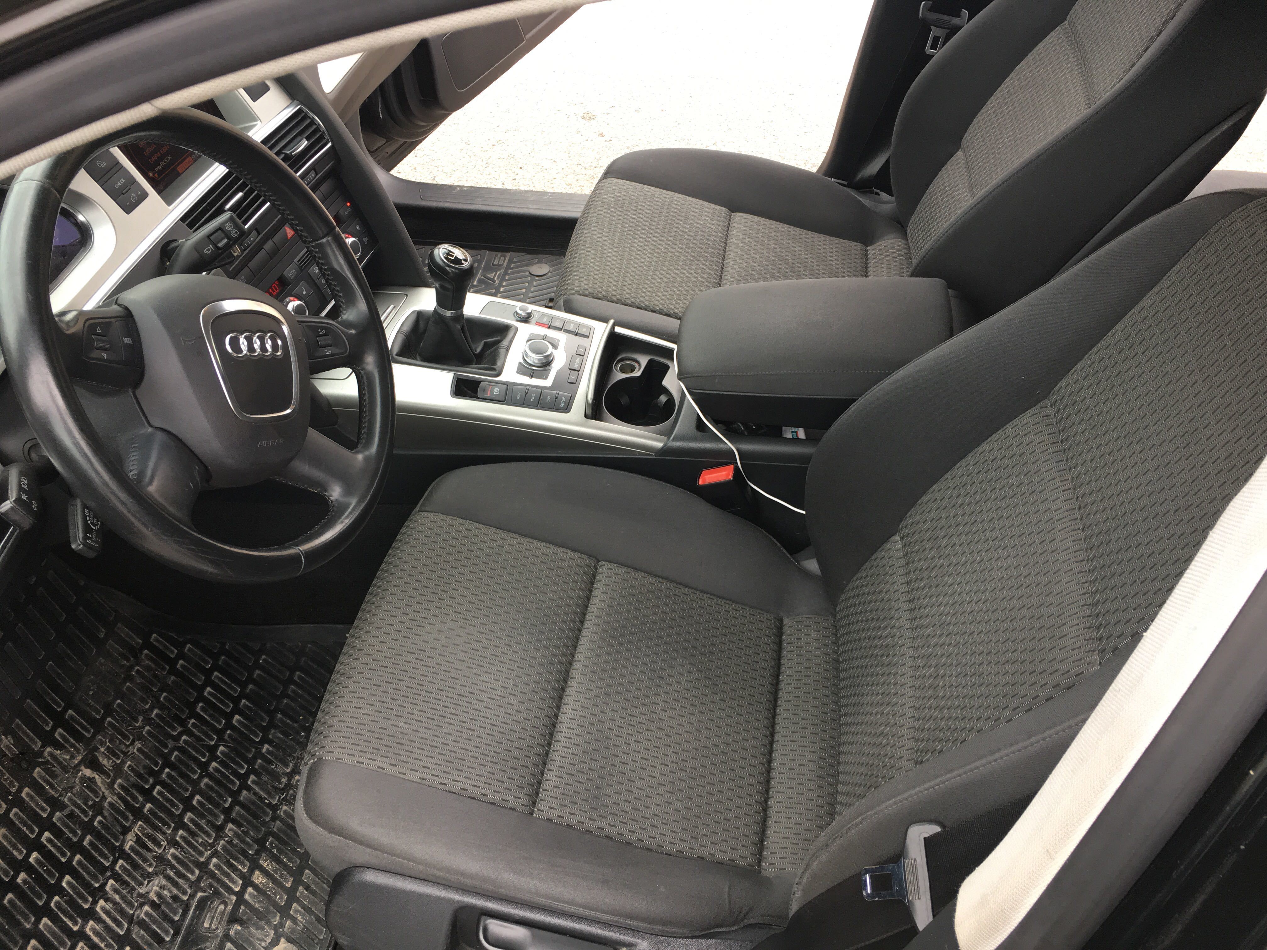 Sort Audi A6 fra 2006