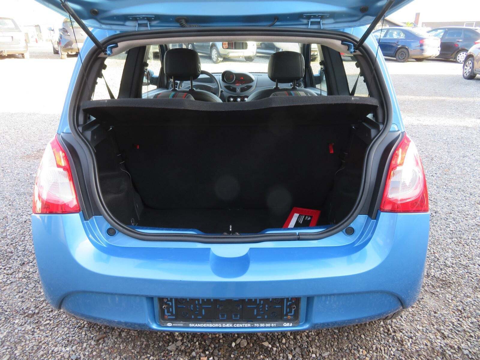 Blå Renault Twingo fra 2012