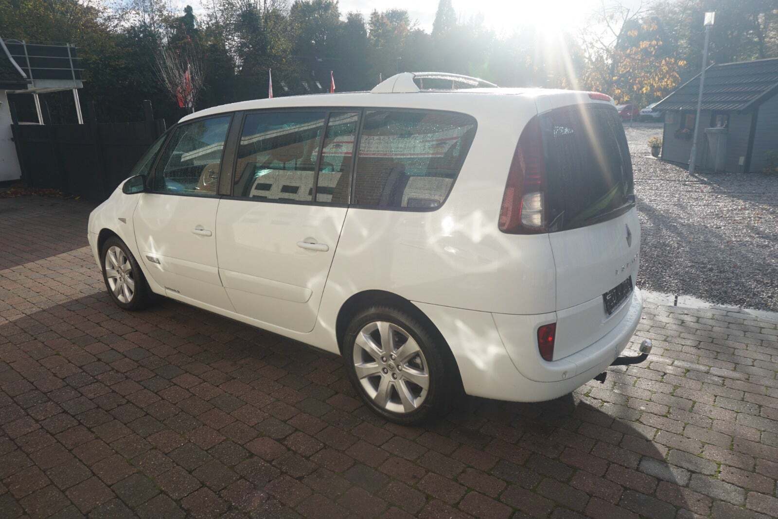 Hvid Renault Grand Espace fra 2008